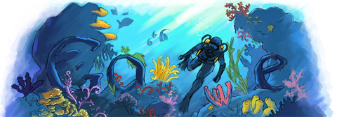 Cousteau doodle