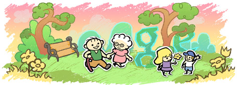 Grandparents Day doodle